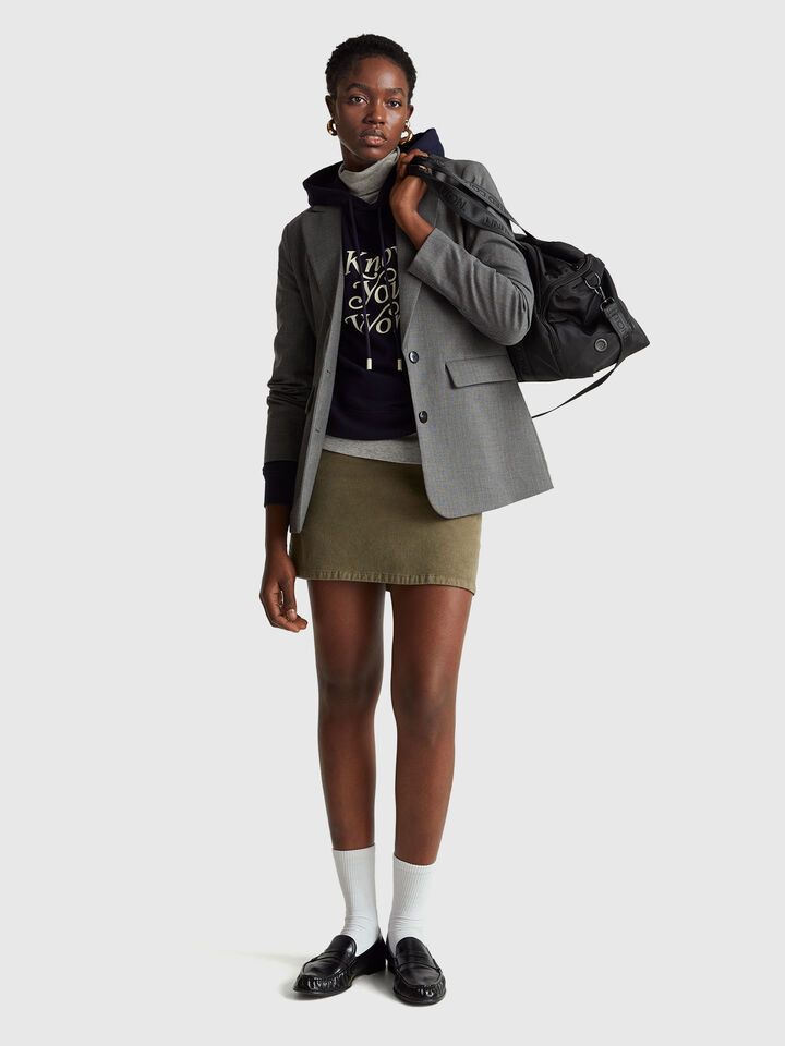 SWEATER W/HOOD Women image number 3